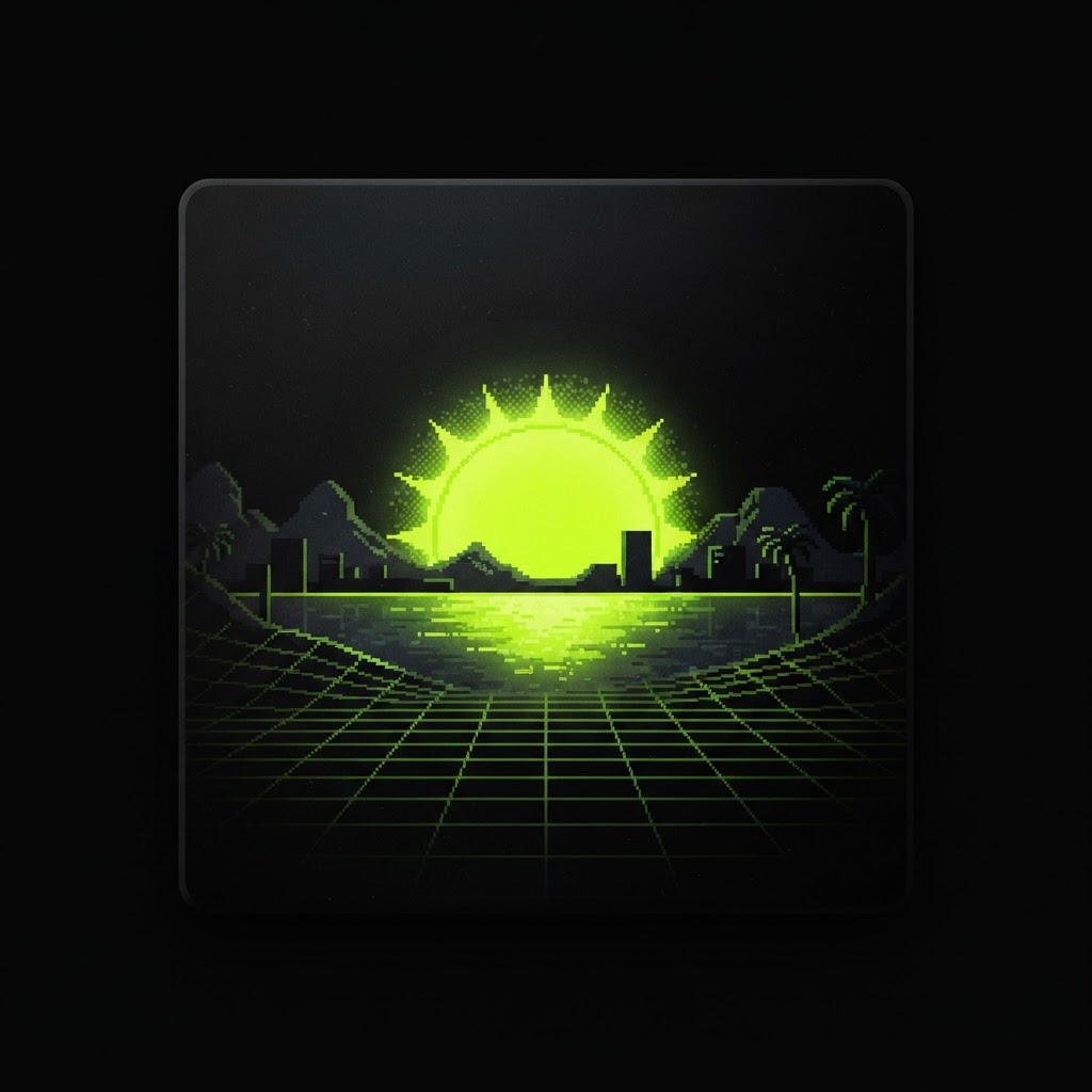 GM Sun meme NFT artwork